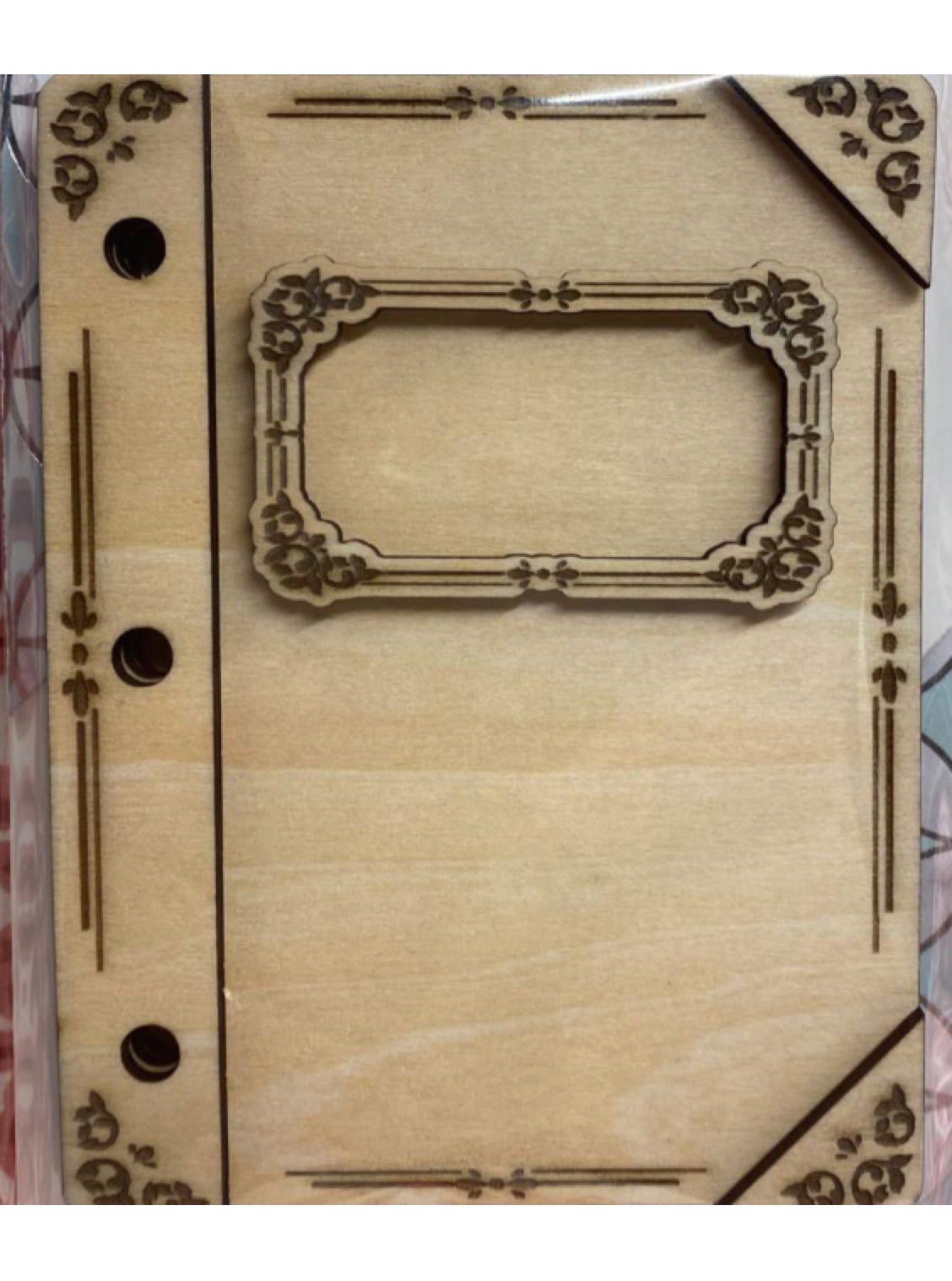 Flip Journal: Floral Framed