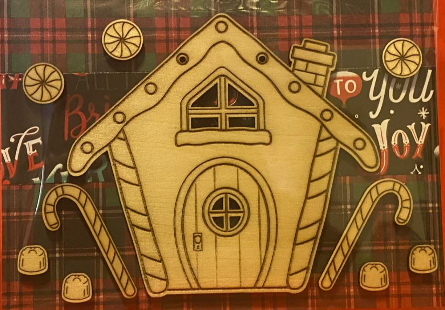 Flip Journal: Gingerbread House