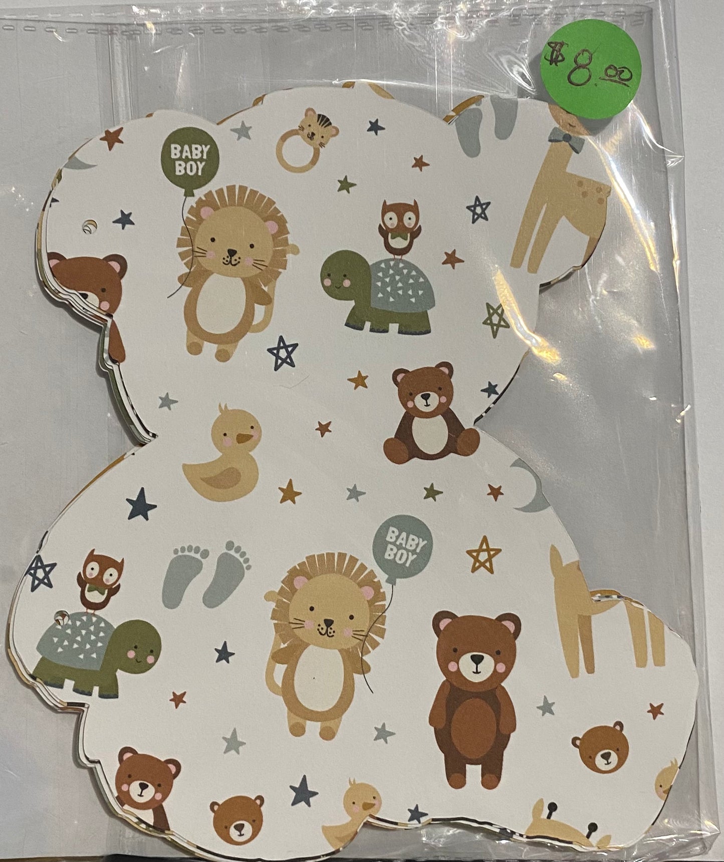 Flip Journal: Bear Flip Journal Baby Boy Paper ONLY