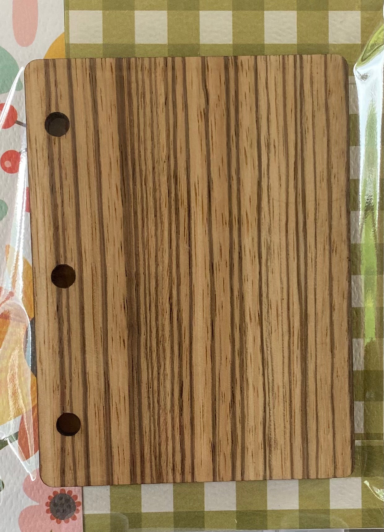 Flip Journal: Zebrawood