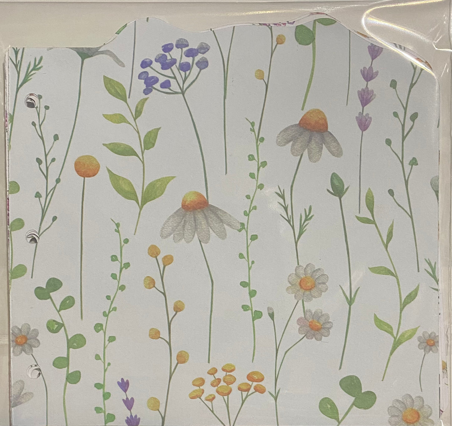 Flip Journal: Cow Field Flower Paper Pack ONLY