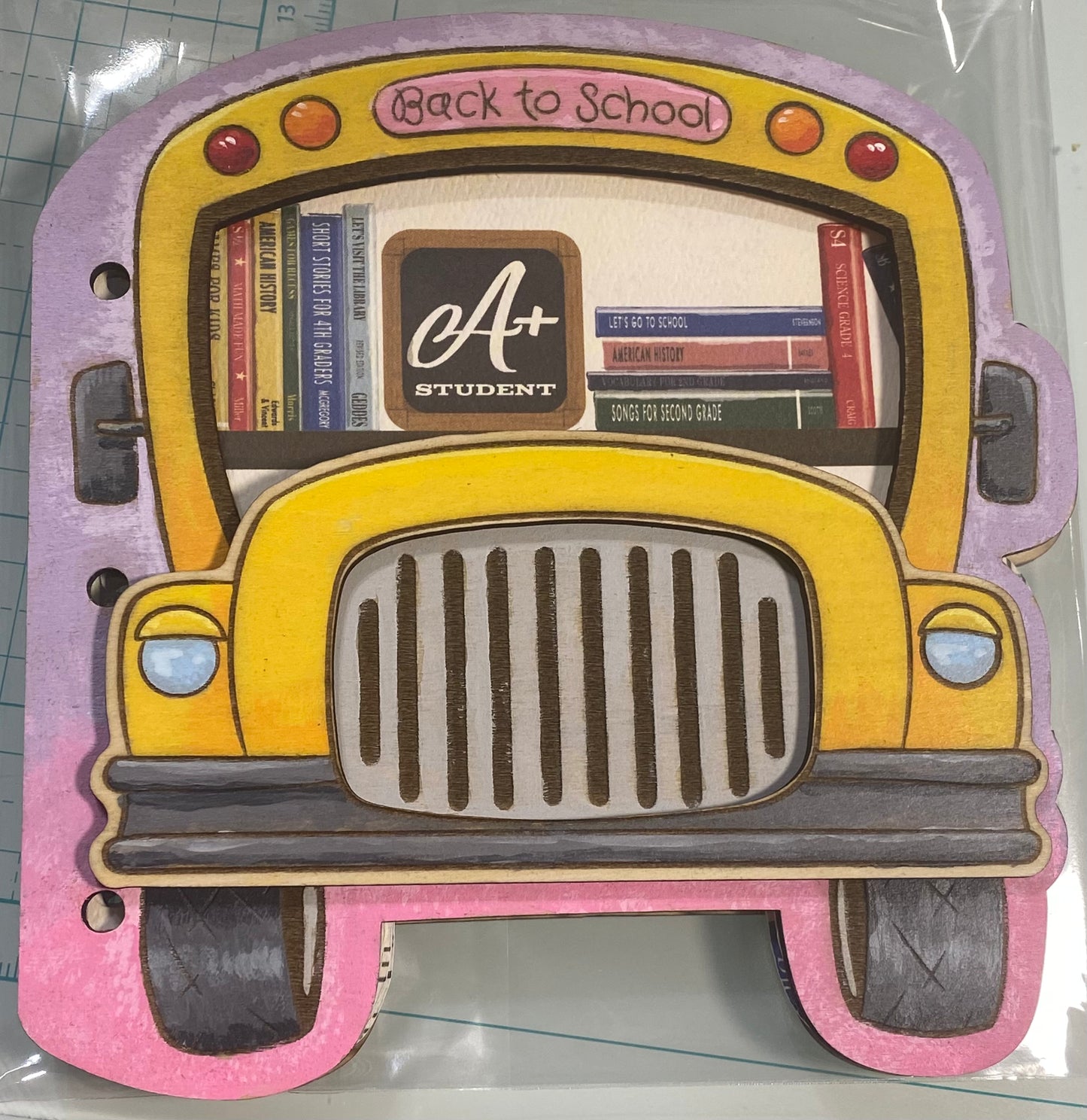 Flip Journal: School Bus Paper Pack