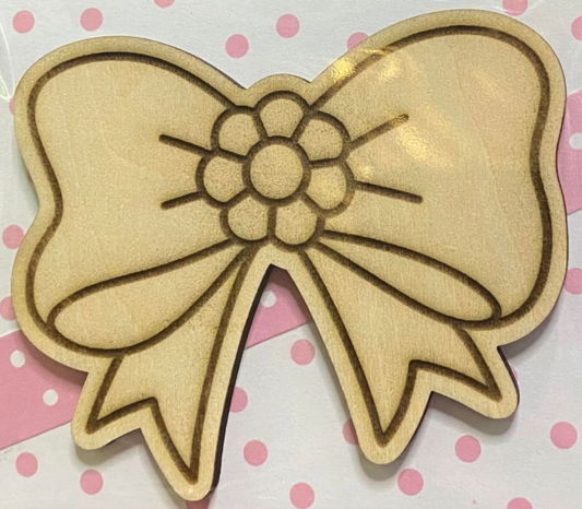 Wooden Glue-on: Bow