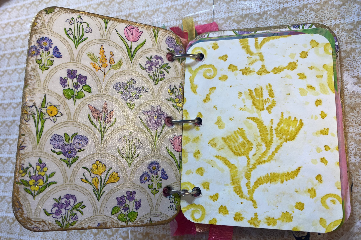 Finished Products: Easter Smooth Flip Journal