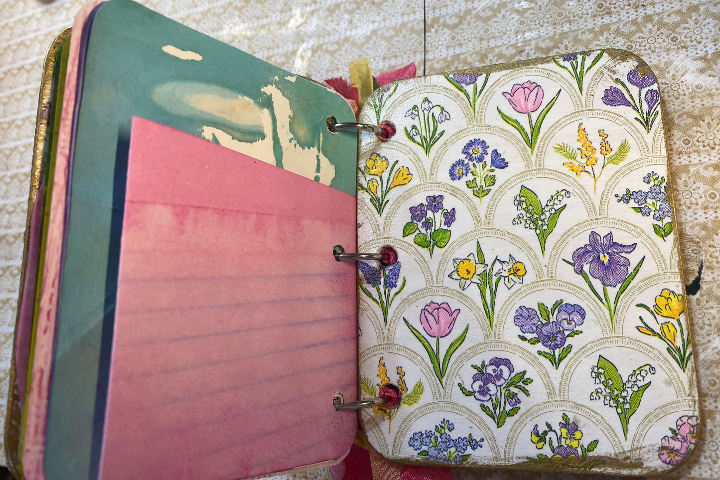 Finished Products: Easter Smooth Flip Journal