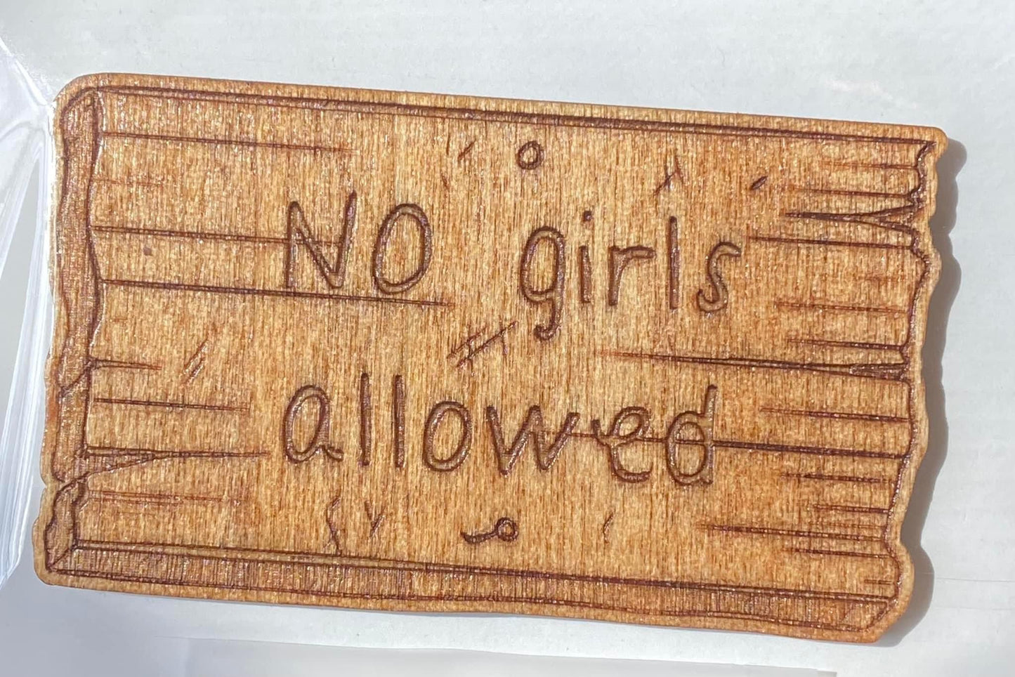 Magnet: "No Girls Allowed"