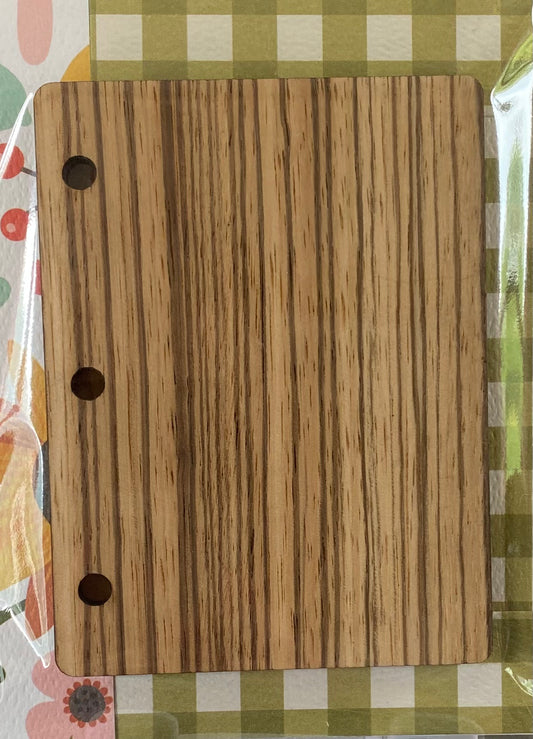 Flip Journal: Zebrawood